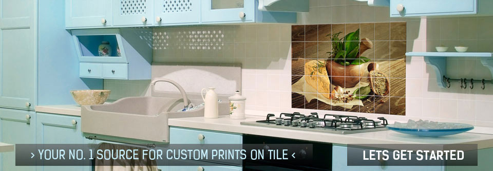 Custom Prints on Tile